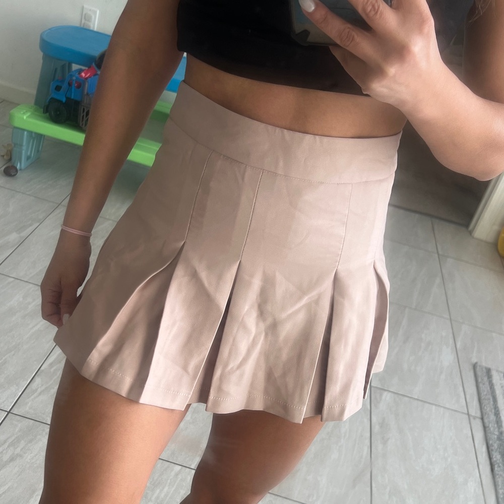 Skort camel